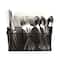 Mind Reader Black Mesh Storage Basket Organizer